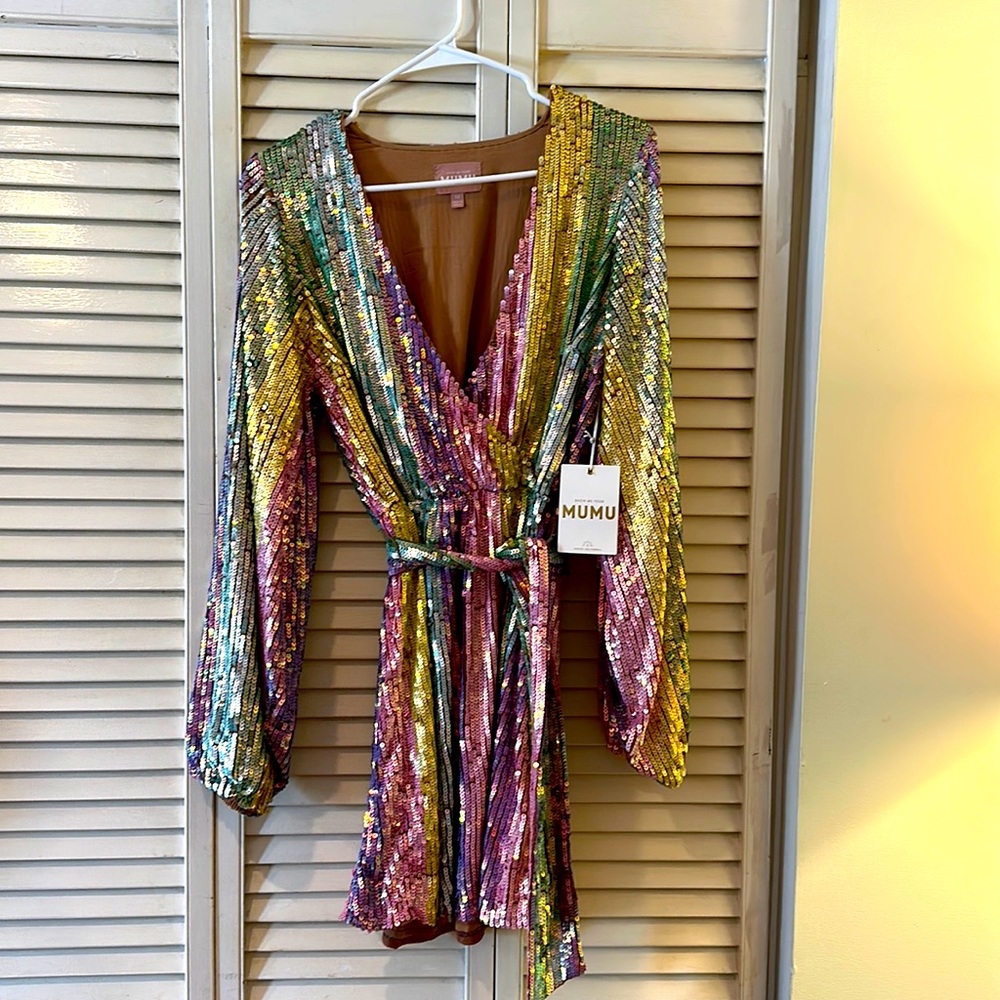 Show Me Your Mumu sequin dress, size M 🪩